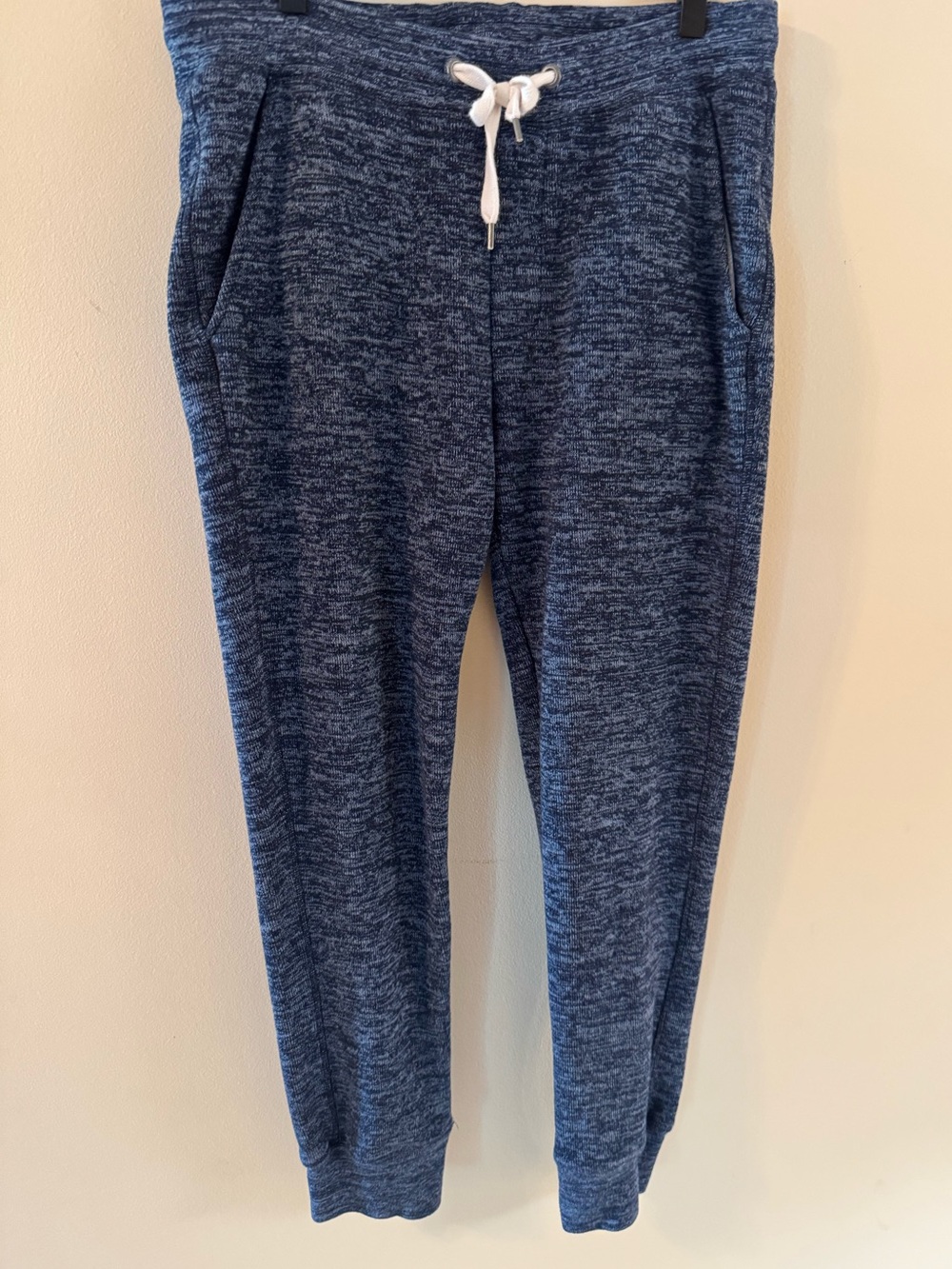 American Eagle Outfitters Navy Heather Drawstring Joggers